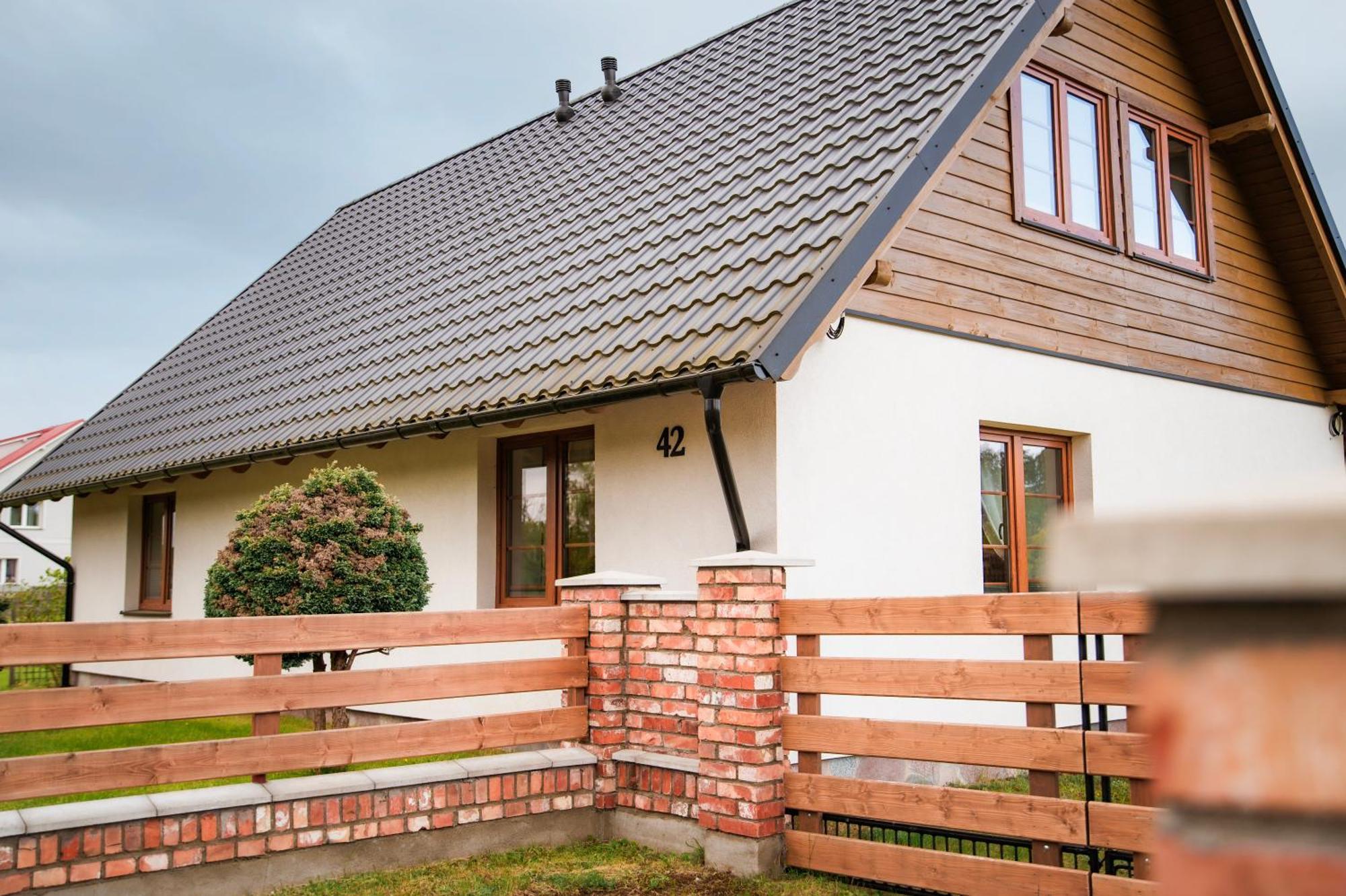 Domek Caloroczny Na Kaszubach Blizniak Lipusz Exterior foto